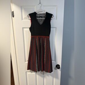 Maeve - Black and White Patterned Dress - sz 0